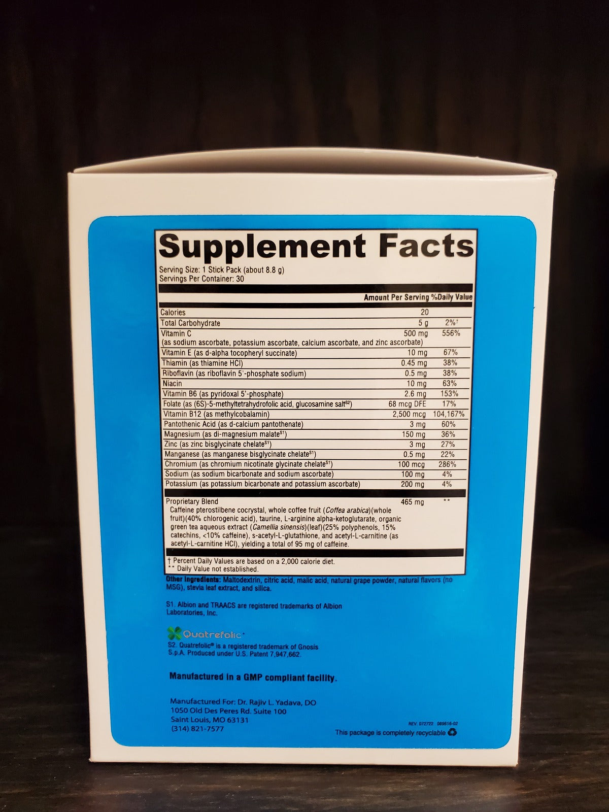 Doc Formulated Extended Energy 30SV